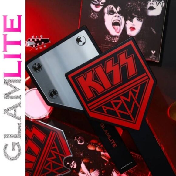 Glamlite X KISS Handheld Mirror - Picture 1 of 5
